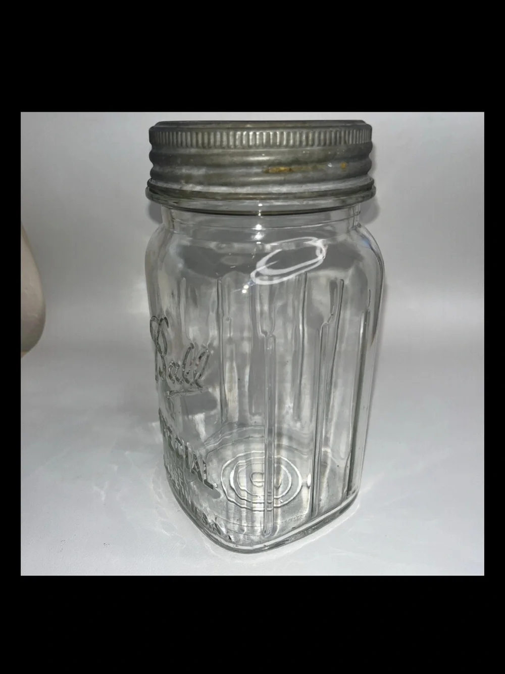 Vtg Ball Special Jar with Metal Lid - Ball Special